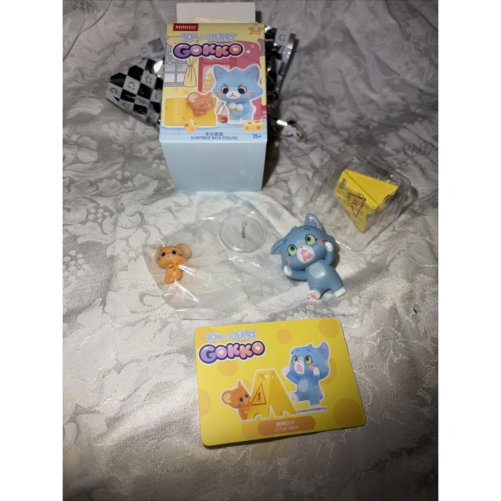 Tom and Jerry Gokko Miniso Figure / OPEN Blind Box: Little Trick